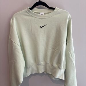 Women's Light Green Nike Sportswear Phoenix Fleece